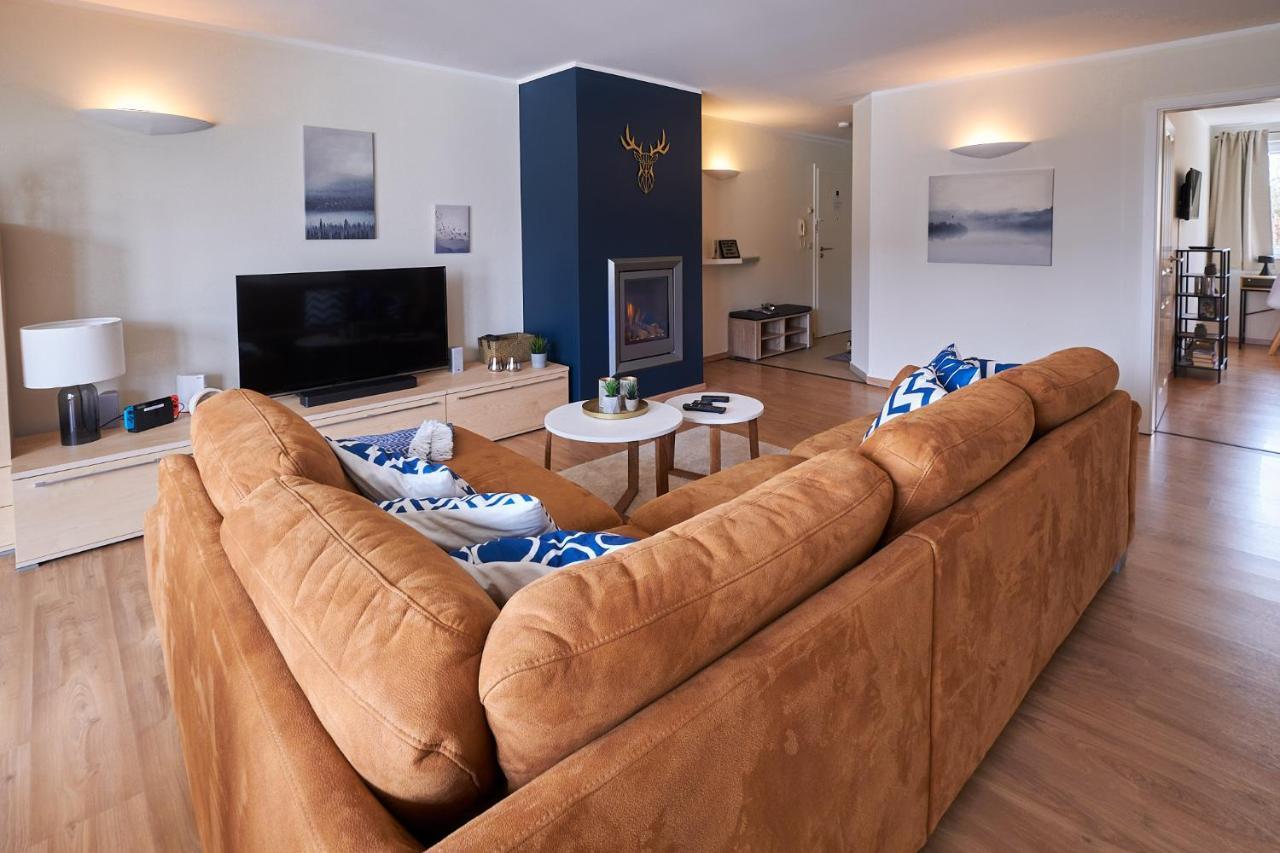 Fleesentraum Seeadler Grand Maisonette - Fuer Golfer Und Familien - Sauna Kamin Balkon Nintendo - Hunde Willkommen! Göhren-Lebbin Exteriör bild